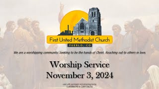 Live Worship Service at First United Methodist Church Pueblo [upl. by Ailima]