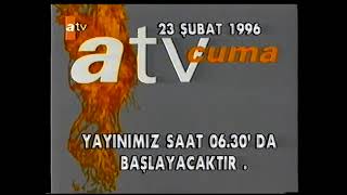 ATV YAYIN KAPANIŞ 1996 [upl. by Elata]