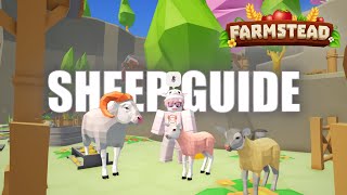 FARMSTEAD  Sheep BreedingQuick Guide  Roblox Tutorial [upl. by Frost]