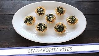 Spanakopita Bites  Easy Appetizer Recipe [upl. by Moulton]