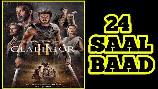 Gladiator 2 movie review reaction and talk in Hindi Paul MescalDenzel WashingtonPedro Pascal [upl. by Davison802]