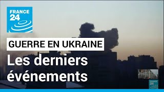 Guerre en Ukraine  les derniers événements sur le terrain • FRANCE 24 [upl. by Anatnom]