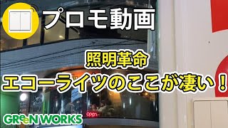 【プロモ動画】電池レスリモコンで照明スイッチは「ワイヤレス」の時代！ エコーライツ [upl. by Etnovert]