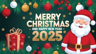 Say Goodbye to 2024 with Cheerful Christmas Music 🎅✨ [upl. by Eemla]