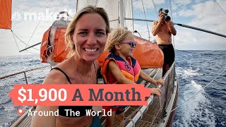 We Live On A Sailboat amp Travel The World For 1900Month  Unlocked [upl. by Ahsia]