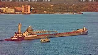 Boatnerd Cruise amp Threefer at Sault Ste Marie on Oct 4th 2024 [upl. by Hermes393]