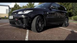 RANGE ROVER SPORT SVR L494 BODY KIT CONVERSION STYLING 2015 2016 DYNAMIC CUSTOMS UK [upl. by Tnilf]