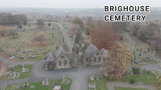 Brighouse cemetery4k [upl. by Kalmick]