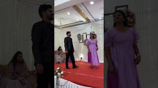 Reception special dance performance youtubeshorts aadisarath dancevideo weddingday [upl. by Eihcra]