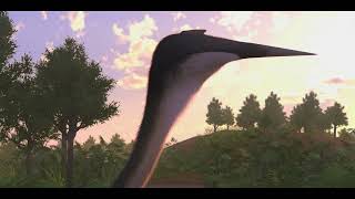 Flying with Pterosaurs Quetzalcoatlus [upl. by Tonya600]