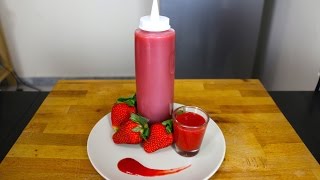 How to make Strawberry Coulis [upl. by Siddon]