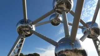 Atomium Brussels  Amazing construction amp panoramic view [upl. by Asyal799]