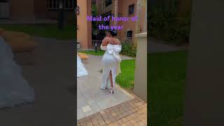 Maid of honor of the year wedding bridal beautiful [upl. by Fryd]