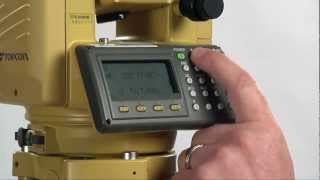 Total Station Setupmp4 [upl. by Suravat902]