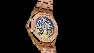 Royal Oak Double Balance Wheel Openworked  Audemars Piguet [upl. by Ahusoj]