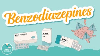 Benzodiazepines  Anxiolytics  Pharmacology Help For Nursing Students [upl. by Eissalc]