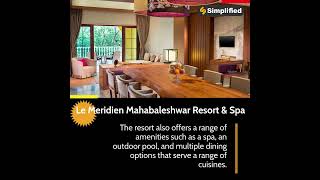 Le Meridien Mahabaleshwar Resort Maharashtras Most Luxurious Hotels and Resorts [upl. by Patrica]