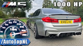 1000HP BMW M5 F90 Evolve 0310KMH INSANE Acceleration by AutoTopNL [upl. by Close141]