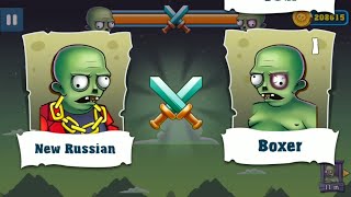 Humans vs Blades  Bowmasters  Russian Gameplay [upl. by Anirhtak252]