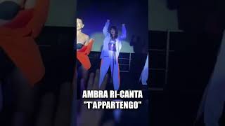 Ambra Angiolini canta tappartengo [upl. by Redford]