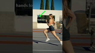 How to hold your hands when running ✅ shorts [upl. by Kalman]