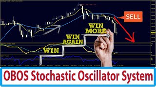 Forex quotOBOS Stochastic Oscillatorquot Trading SystemStrategy for H4 Time Frame Chart [upl. by Valoniah567]