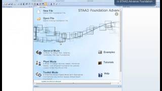 ProStructures ISM  Interface to STAADPro STAADAdvance Foundation SACS and more [upl. by Cameron932]