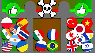 Majority Rules  63 Country Marble Race 3 [upl. by Assirrec]