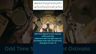 quotExploring 5 With Ostinatosquotshorts drums [upl. by Weingarten]