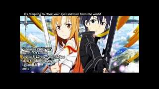 Crossing Field Karaoke  Sword Art Online [upl. by Perni]