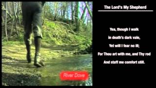 The Lords My Shepherd hymn with onscreen LYRICS [upl. by Pinkerton818]