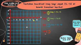 MATEMATIK TINGKATAN 2  TRANSFORMASI ISOMETRI  TRANSLASI  JOM CUBA 112 BUKU TEKS [upl. by Halivah843]