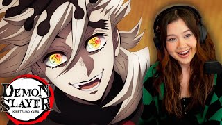 THE UPPER RANKS 👀  Demon Slayer Season 3 Episode 1 Reaction [upl. by Naired]