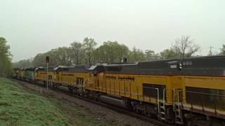 A Must See  A 35 SD402 Locomotive Power Move [upl. by Bert231]