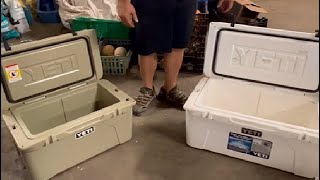 YETI Tundra 35 Cooler vs YETI Tundra 110 Cooler comparison [upl. by Rhianon]