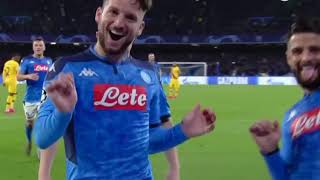 Dries Mertens celebration Vs Barcelona [upl. by Crissie]