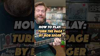 Turn The Page by Bob Seger  Guitar Lesson guitarlesson guitartutorial guitarcover [upl. by Notrub]