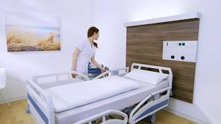 Stiegelmeyer  Evario hospital bed  product movie [upl. by Droffilc]