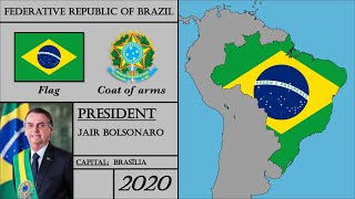 Brazil History 18222020 História do Brasil [upl. by Annaiel39]