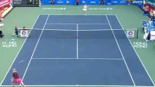 Maria Sharapova vs Caroline Wozniacki 2010 HK Highlights [upl. by Naes368]