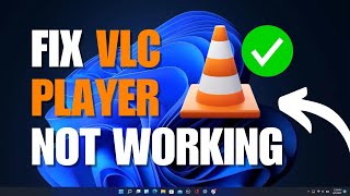 VLC Player Not Playing Videos or Not Working FIX [upl. by Ahcurb]