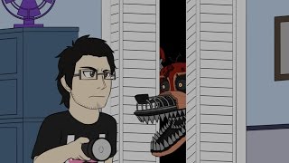 Markiplier Animated  Five Nights At Freddys 4 Animation [upl. by Bertasi]