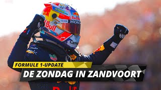 F1update Verstappen maakt oranjedroom waar in kolkend Zandvoort [upl. by Bora]