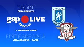 Univ Craiova  Rapid » Echipele de start Săpunaru titular Comentăm cu Gabriel Glăvan [upl. by Cohette]