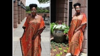 DIY  SIMPLE SUMMER CAFTAN [upl. by Oly]