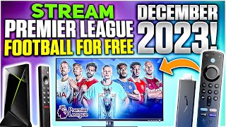 STREAM PREMIER LEAGUE FOOTBALL FOR FREE in December [upl. by Fai]