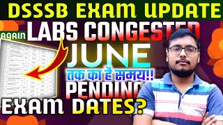 DSSSB EXAM DATE UPDATE 😕  LAB CONGESTED⚠️ DSSSB LDC MTS EXAM DATE 2024  OFFICIAL NOTICE [upl. by Aener]