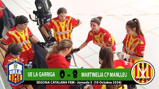 Resum UE GARRIGA 0  8 MARTINELIA CP MANLLEU [upl. by Buford509]