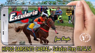 ESCULAPIOGran Desafio Hipico Sargento Cabral Saladas Ctes 070424 [upl. by Jala]