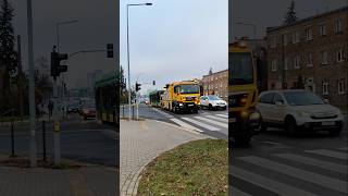 Poznań Holowanie Autobusu Elektrycznego [upl. by Sirraj]